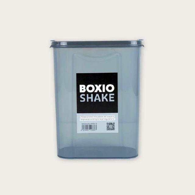 Der Boxio-Hanfstreubehälter.